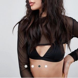 XL - ASOS Super Crop Top / Shrug